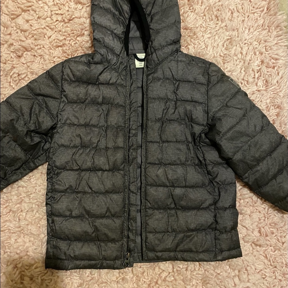 gray jacket